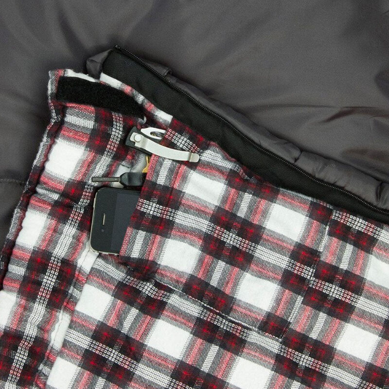 TETON Sports Fahrenheit XXL 20&deg;F Sleeping Bag, Right Zipper image number 5