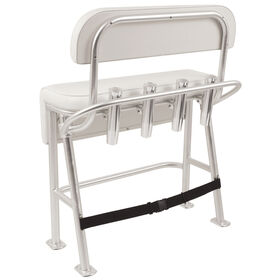 TACO Marine Neptune III Leaning Post with Backrest and Grab Rail