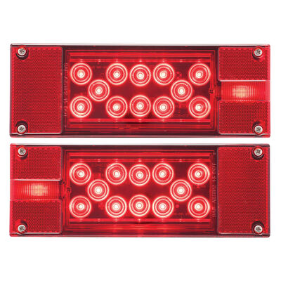 Optronics Red LED Combination Tail Light Kit, 18-22 LED