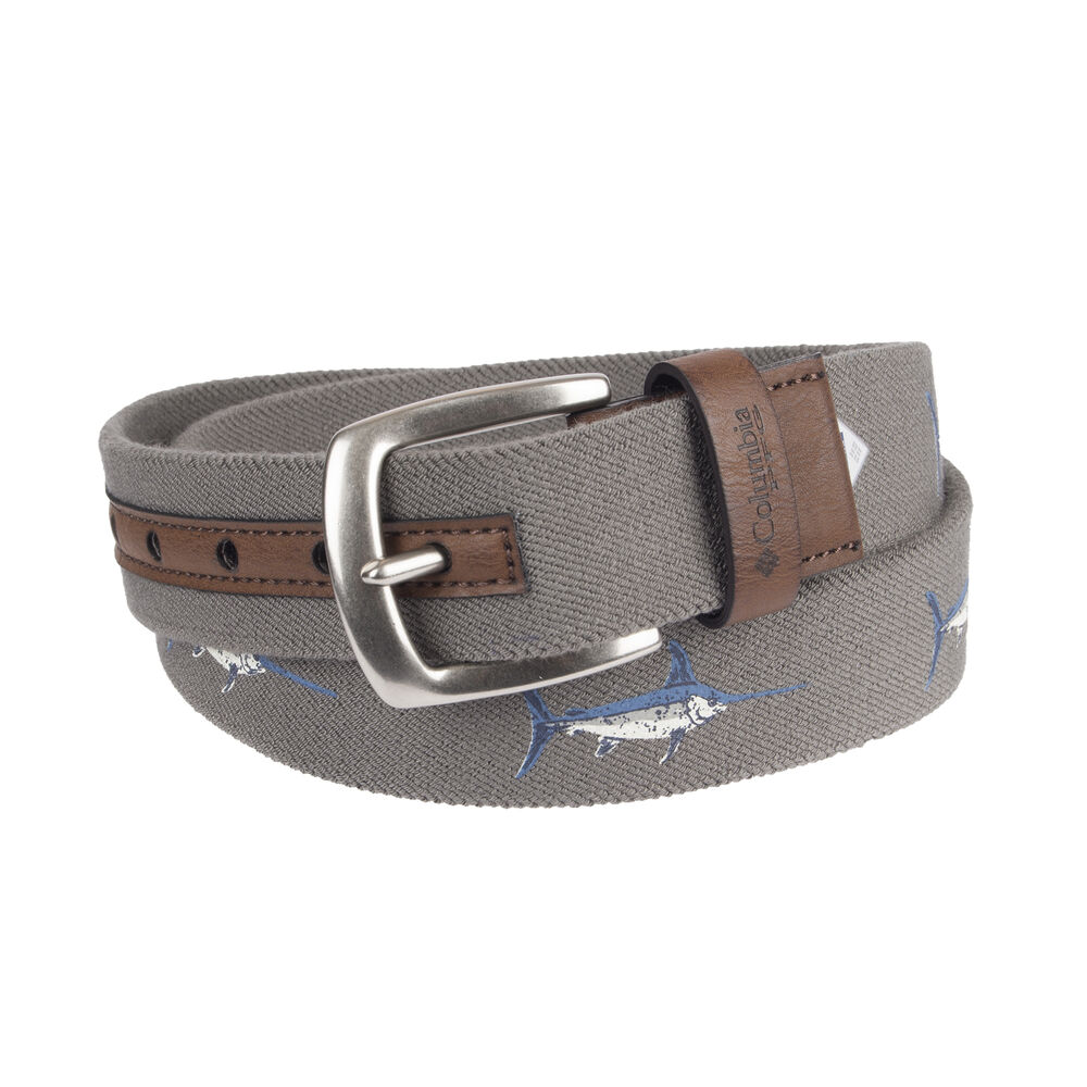 Columbia Men's 35MM  PFG Belt With Fish Print Overton's