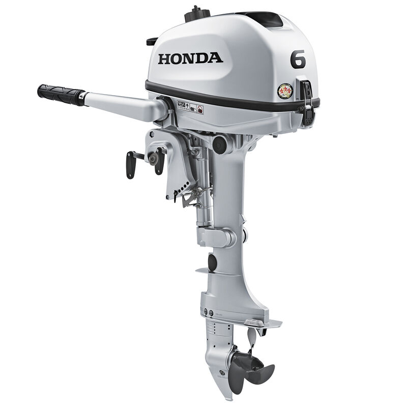 Honda BF6 Portable Outboard Motor, 6 HP, 15" Shaft image number 1