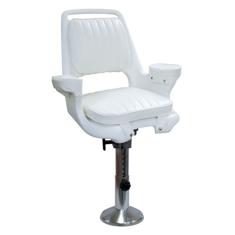 Wise Captain's Chair With Adjustable Pedestal, Spider Mounting Plate image number 1