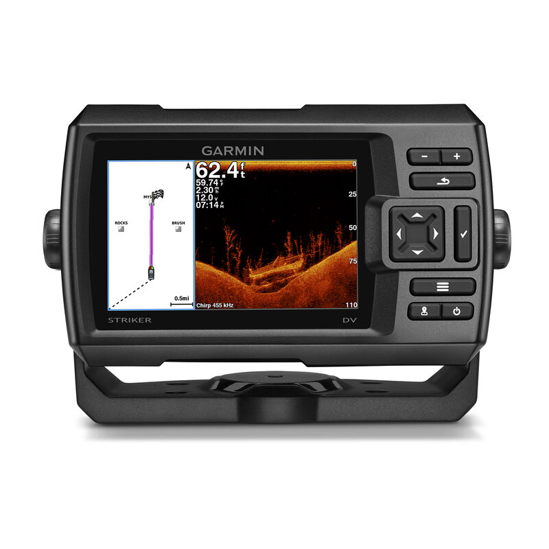 Garmin Striker 5dv CHIRP GPS Fishfinder image number 1