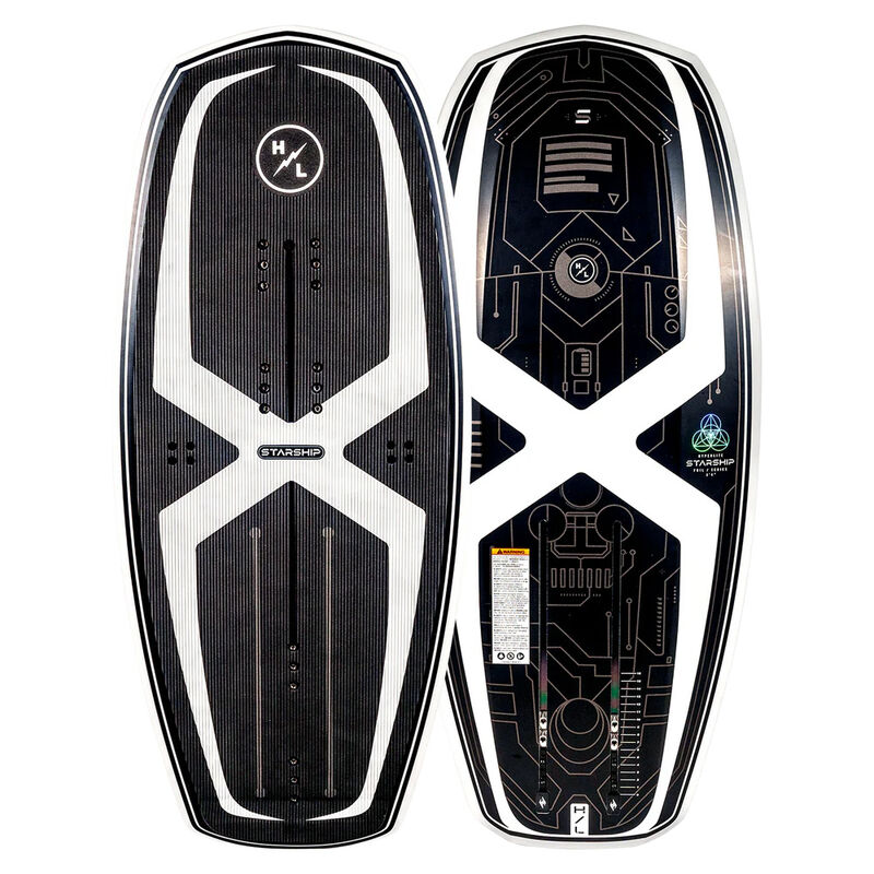 Hyperlite 3.8 Starship Foil Board w/ Raptor 1100 Foil Kit image number 2