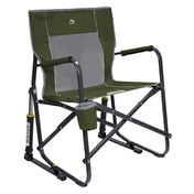 GCI Outdoor Freestyle Rocker Rocking Camp Chair, Green