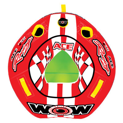 WOW Ace Racing 1-Person Towable Tube