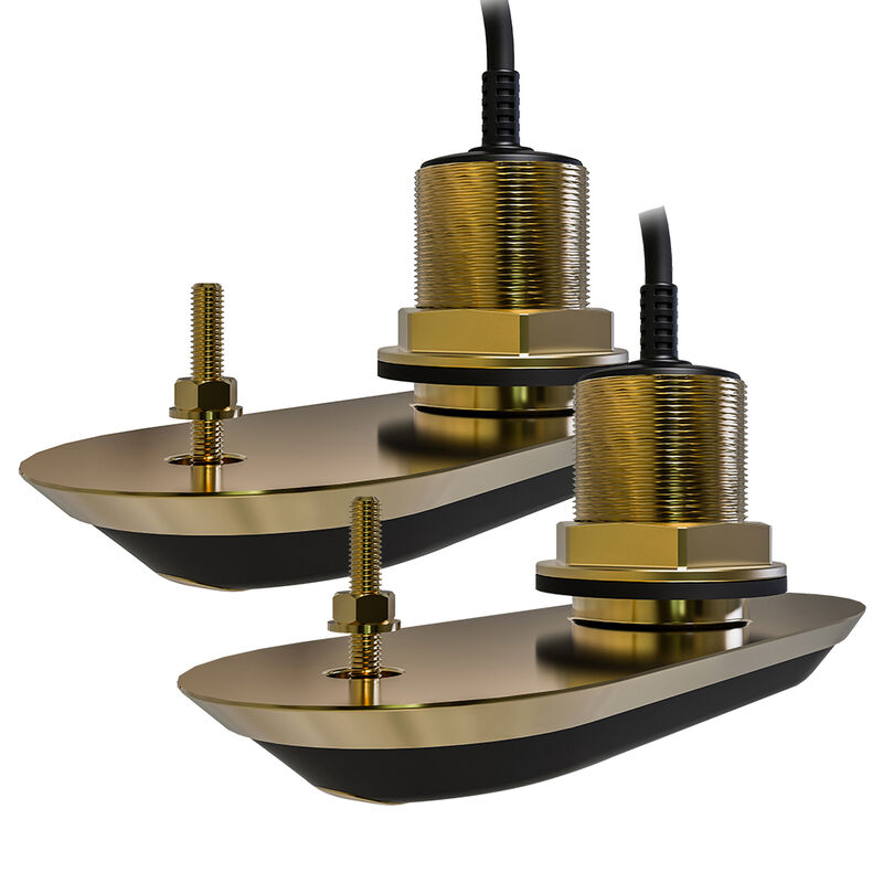 Raymarine RV-212 RealVision 3D Bronze 12&deg; Thru-Hull Transducer System image number 1