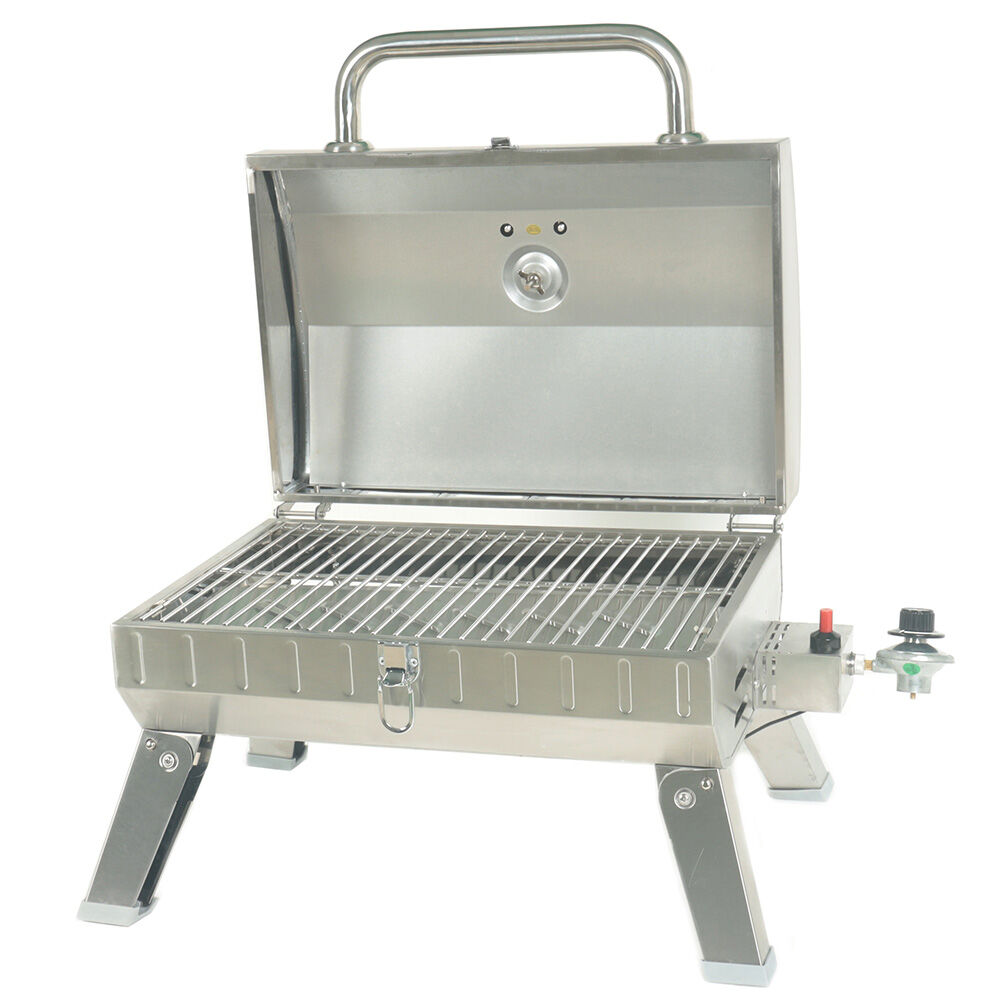 Venture Forward Stainless Steel Propane Gas Grill w/ 20lb
