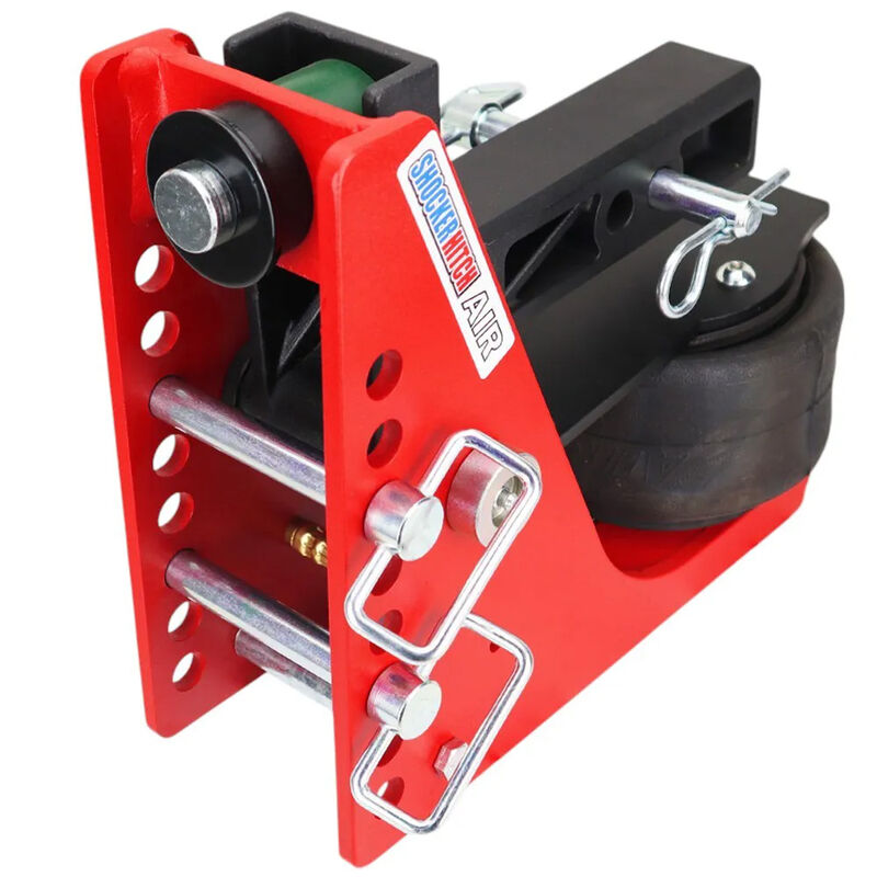 Shocker Hitch Sway Control Air Ride Receiver Hitch, Fits 2" Hitch, Combo 2" and 2-5/16" Chrome Balls image number 9