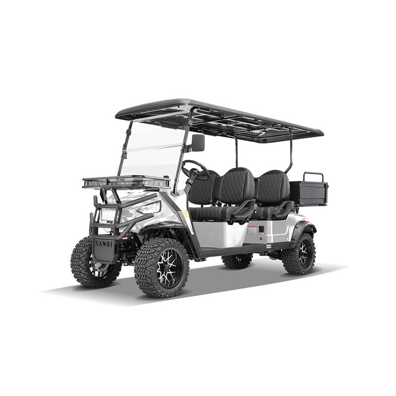 Kandi Kruiser 4-Person Ranch Electric Golf Cart, Max Speed 15 MPH image number 35