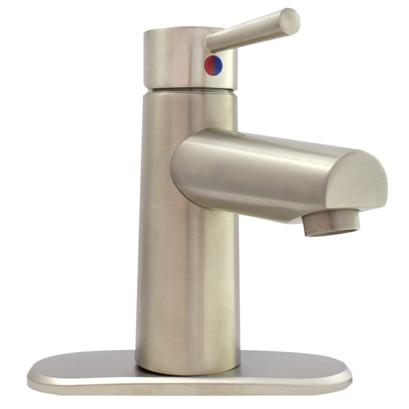 Valterra Single Handle Vessel Lavatory in Brushed Nickel image number 2