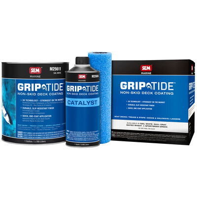 SEM Marine GripTide Non-Skid Deck Coating Kit, gallon