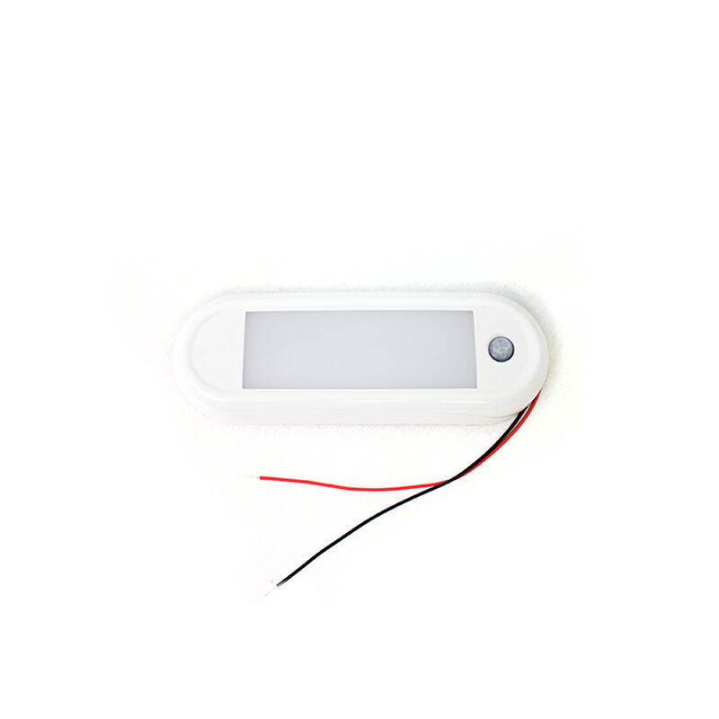 Infrared Sensor 18-Watt Oval LED Interior SMART TOUCH Light - 10-30V Range, IP67, Flush Mount and bracket image number 1