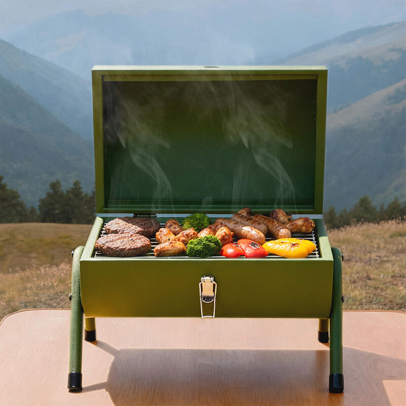 Royal Gourmet CC1015L Portable Charcoal Grill w/ 4 Air Vents image number 10
