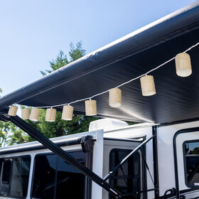 Burlap Dome Light Set