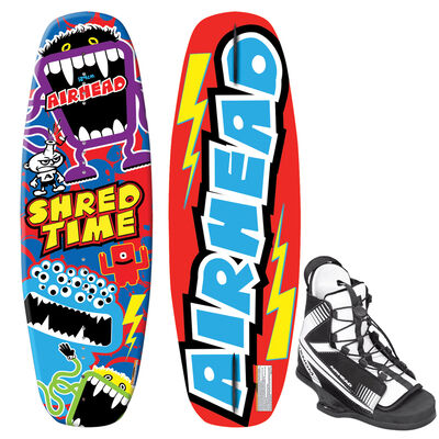 Airhead Shred Time Wakeboard with Venom Youth Bindings