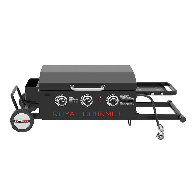  Royal Gourmet PD3001-N 3 Burner Portable Gas Griddle image number 8