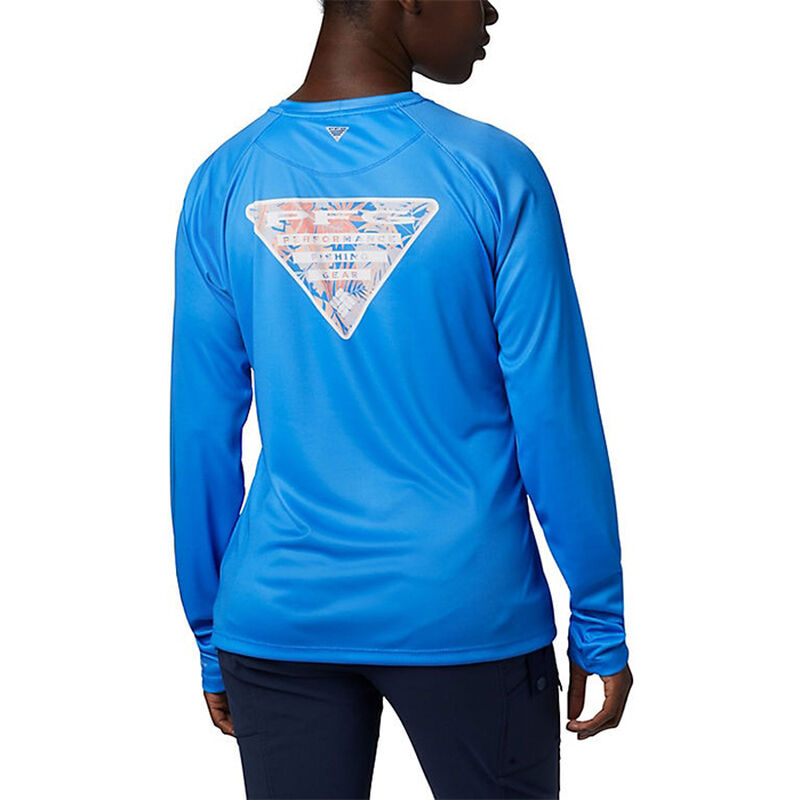 Columbia Women's Tidal Tee PFG Printed Triangle Long-Sleeve Shirt image number 2