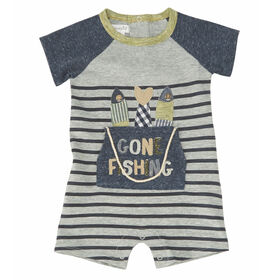 Mud Pie Boys' Gone Fishing Shortall