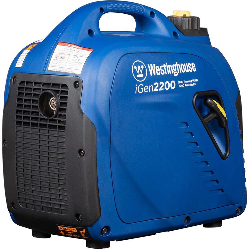 Westinghouse iGen2200 Portable Inverter Generator, 1800 Running Watts/2200 Peak Watts, Gas Powered image number 6