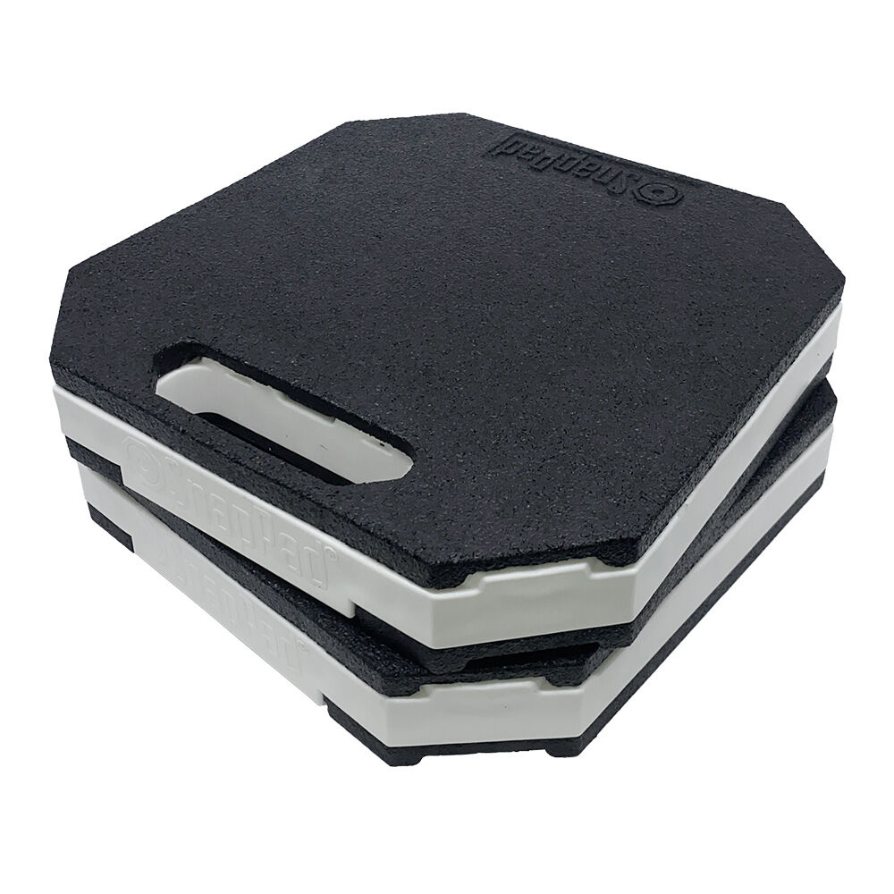 RV SnapPad StakPad, White, 2-Pack