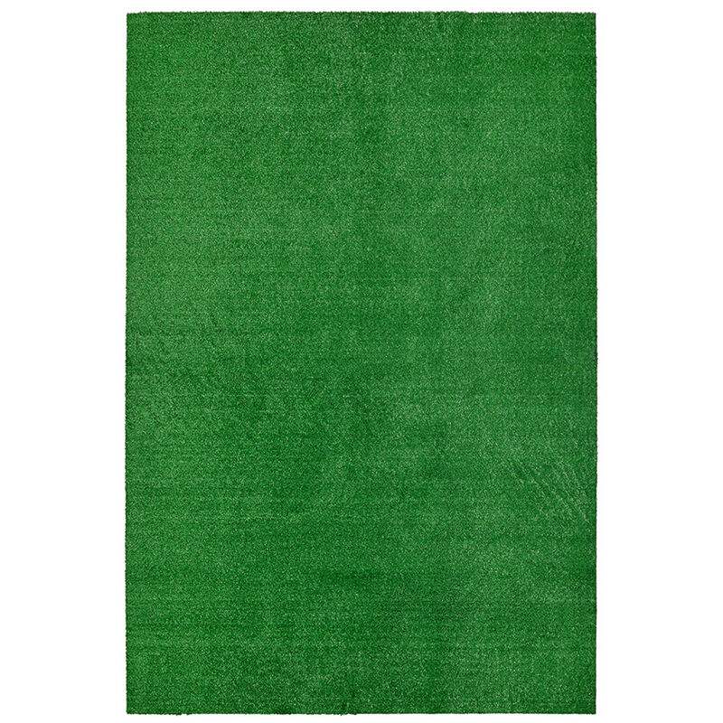 Garland Artificial Grass 9ft x 12ft Large Indoor/Outdoor Area Rug - Green 