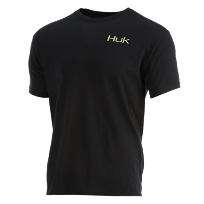 HUK Men’s Walleye Crest Short-Sleeve Tee image number 1