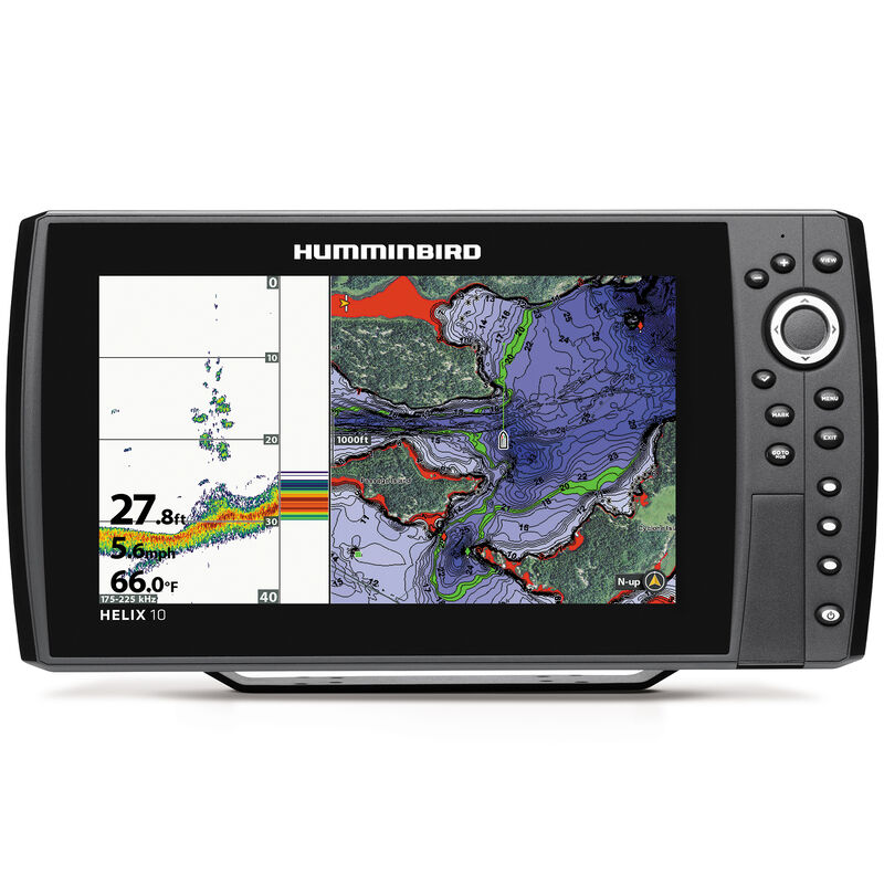 Humminbird Helix 10 GPS G2N CHIRP Fishfinder Chartplotter image number 1
