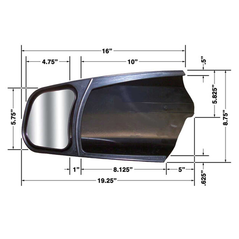 CIPA Custom Towing Mirror Set, Pair (11300) image number 2