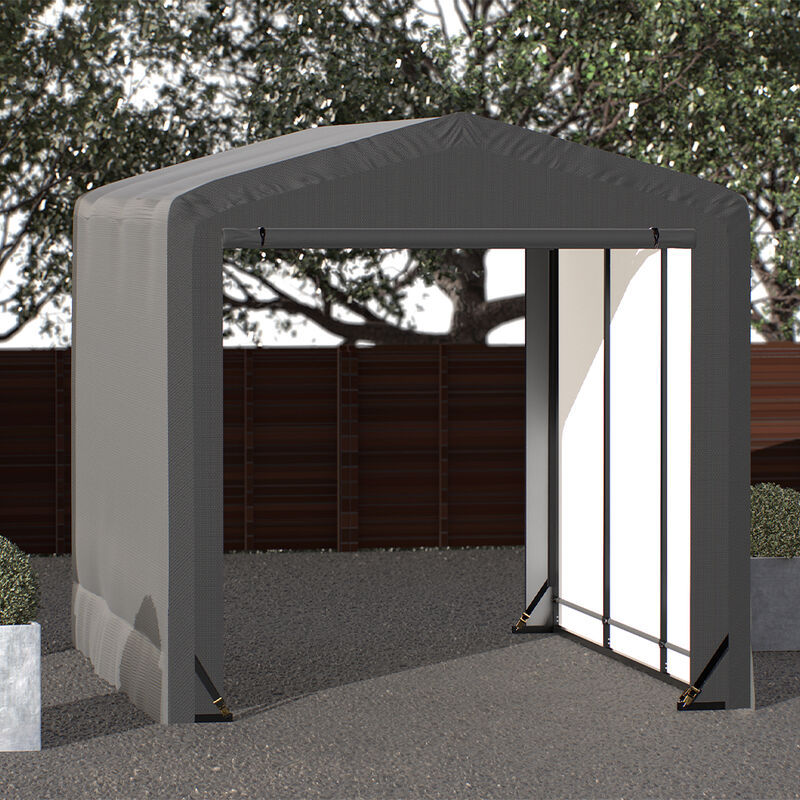 ShelterLogic ShelterTube Garage, 10'W x 14'L x 10'H image number 3