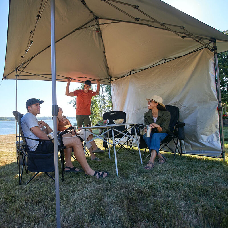 Coleman Oasis Lite 10' x 10' Canopy with Sun Wall image number 10