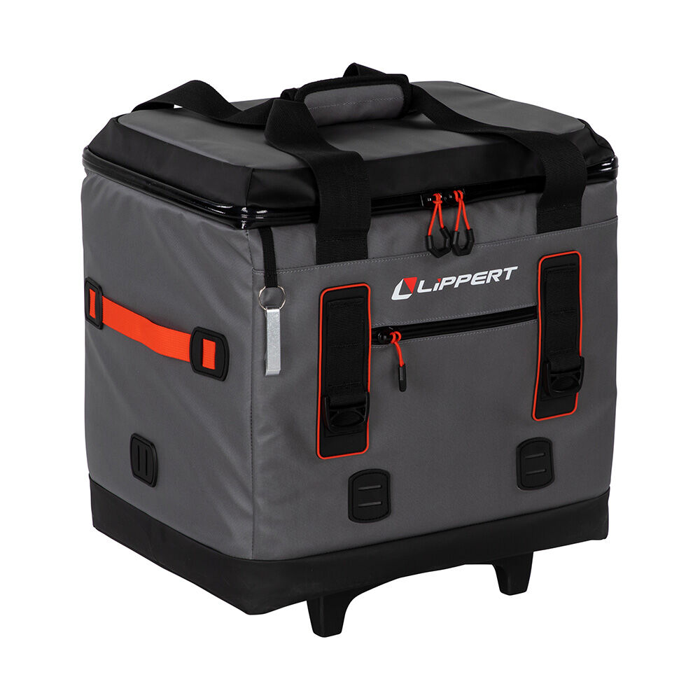 Lippert Adventure Pro 40-Can Wheeled Cooler - Gray