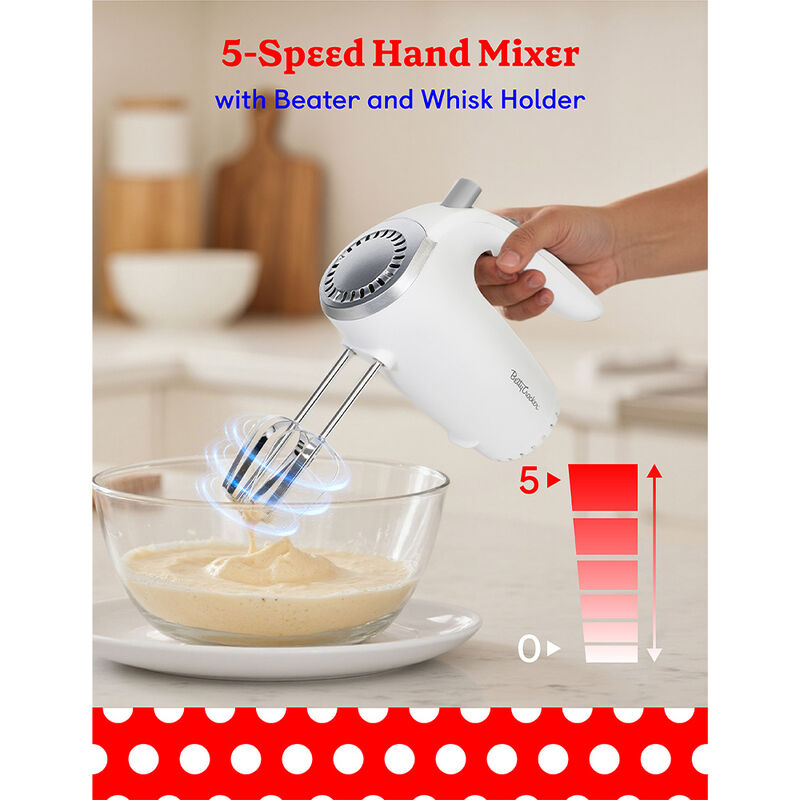 Betty Crocker 2-Piece Kitchen Appliance Combo Set with Hand Mixer and Vegetable Chopper image number 4