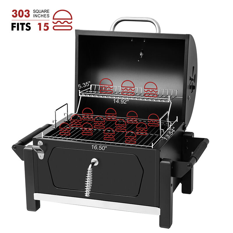 Royal Gourmet CD1519 Portable Charcoal Grill image number 6