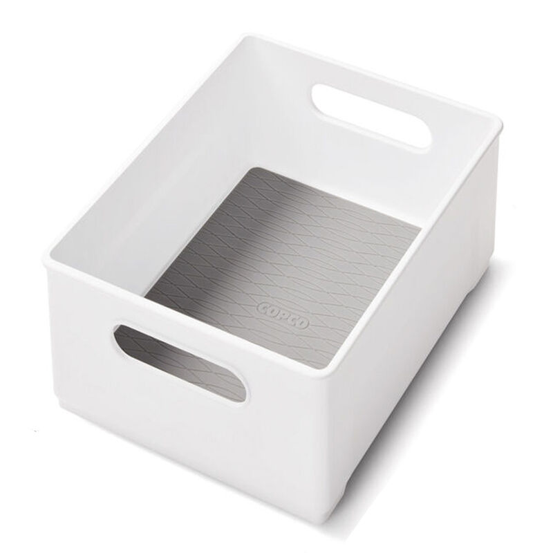 Copco 10" White Cabinet Storage Bin image number 1