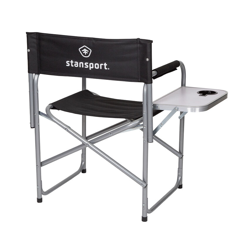 Stansport Folding Director's Chair with Side Table image number 6