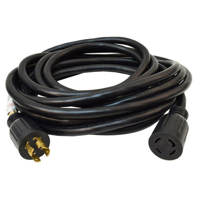 Valterra Mighty Cord Generator 30 Amp 4 Pole Extension Cord, 25'