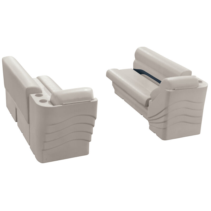 Toonmate Premium Pontoon Furniture Lounge And Lean-Back Package, Platinum image number 2