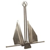 Overton's #10 Slip-Ring Galvanized Anchor, 6 lbs.
