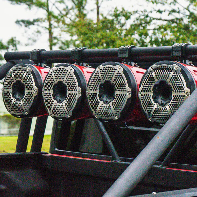 DS18 NXL-X6TP 6.5" Marine Tower Speakers with RGB LED Lights, Pair image number 8