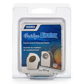 Camco Fridge Airator Replacement Charcoal Packs, 3-Pack