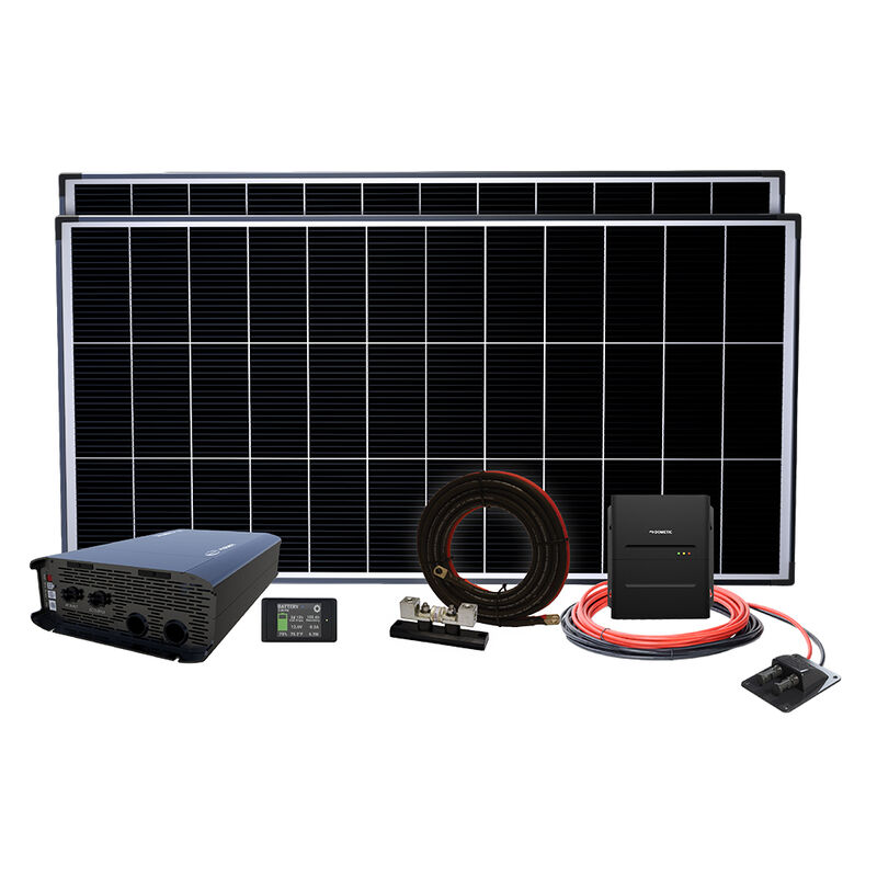 Dometic Go Power! PowerTrak 400 System with 400W Solar, 30A MPPT, 3000W Inverter Charger, and PowerTrak Display image number 2
