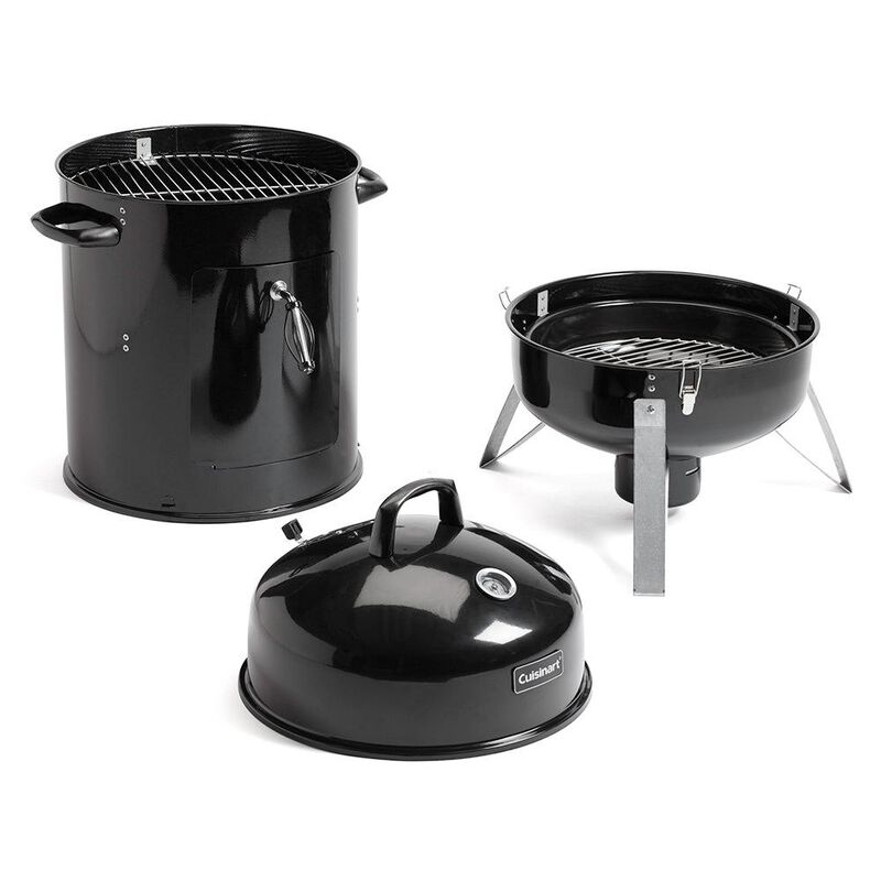 Cuisinart Vertical Charcoal Smoker, 18" image number 6