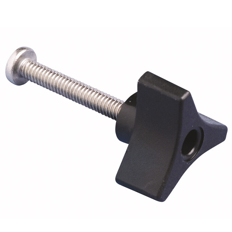 Pontoon Bimini Top Fitting - Stainless Steel Main-Mount Bolt with Thumb Screw image number 1