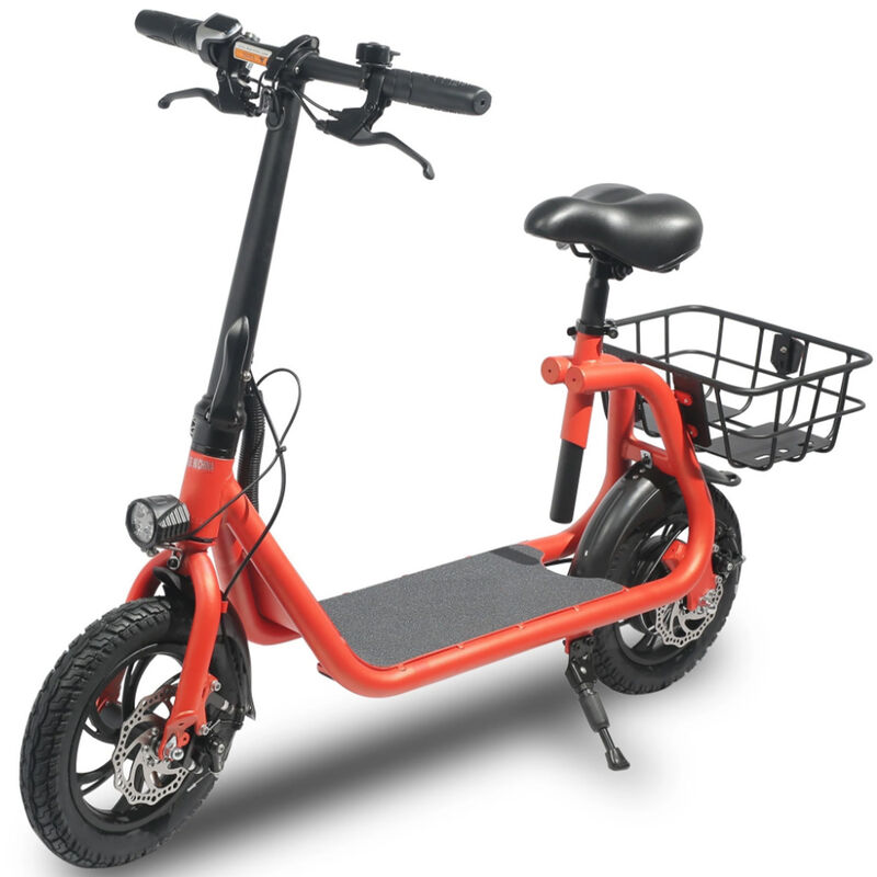GlareWheel EB-C1 Electric Moped City Commuting Scooter image number 7