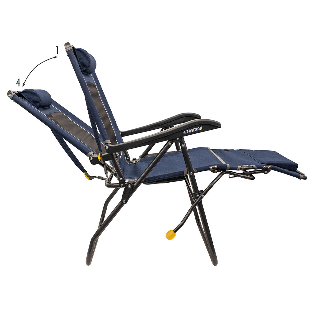 Leg-0-Matic FoldingChair2脚セット キャンプに最適です。 GCI Outdoor Legz Up Lounger