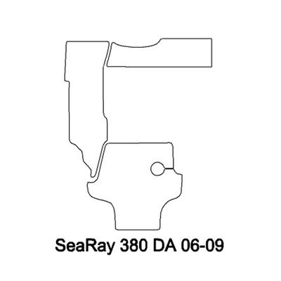 Sparta Carpet Cockpit Carpet Kit, 2006-2009 Sea Ray 380 DA