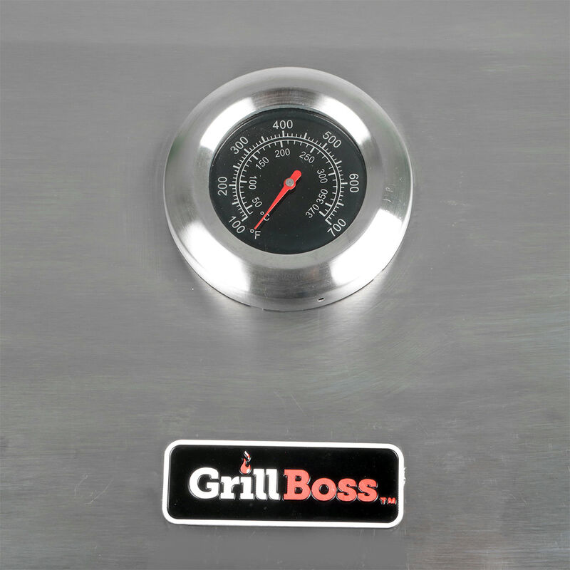 Grill Boss 4-Burner Gas Grill with Side Burner image number 15