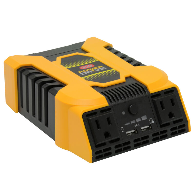 PowerDrive 300-Watt Inverter With 2V/Direct Connect And AC/USB Ports image number 2