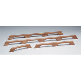 Whitecap Teak Six-Loop Handrail, 63"L x 2-3/8"H x 1"D